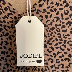JODIFL Animal Print Blouse